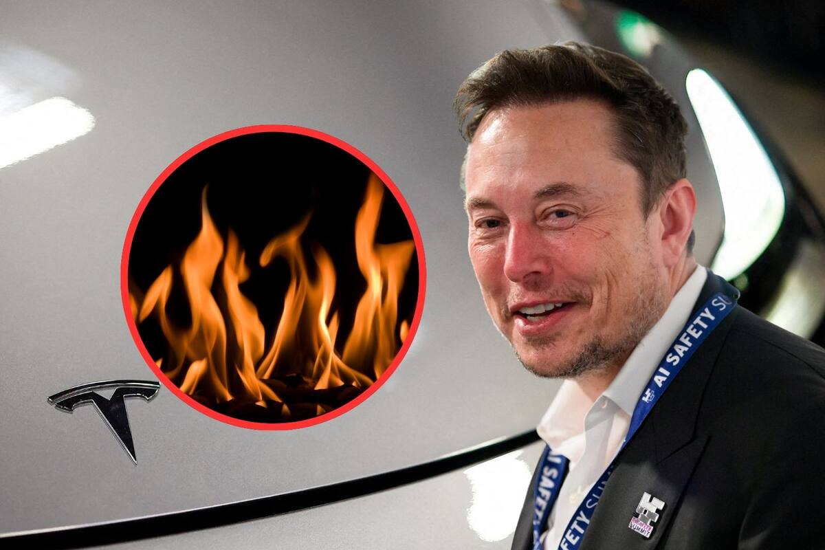 ¿Ataque contra Elon Musk? Incendio en Tesla Roma deja 17 vehículos eléctricos calcinados