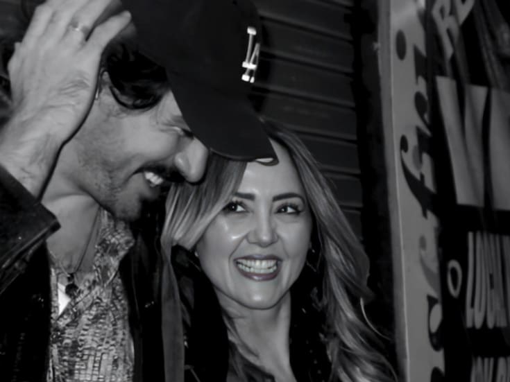 Andrea Legarreta presume fotos junto a su nueva pareja, 20 años menor que ella