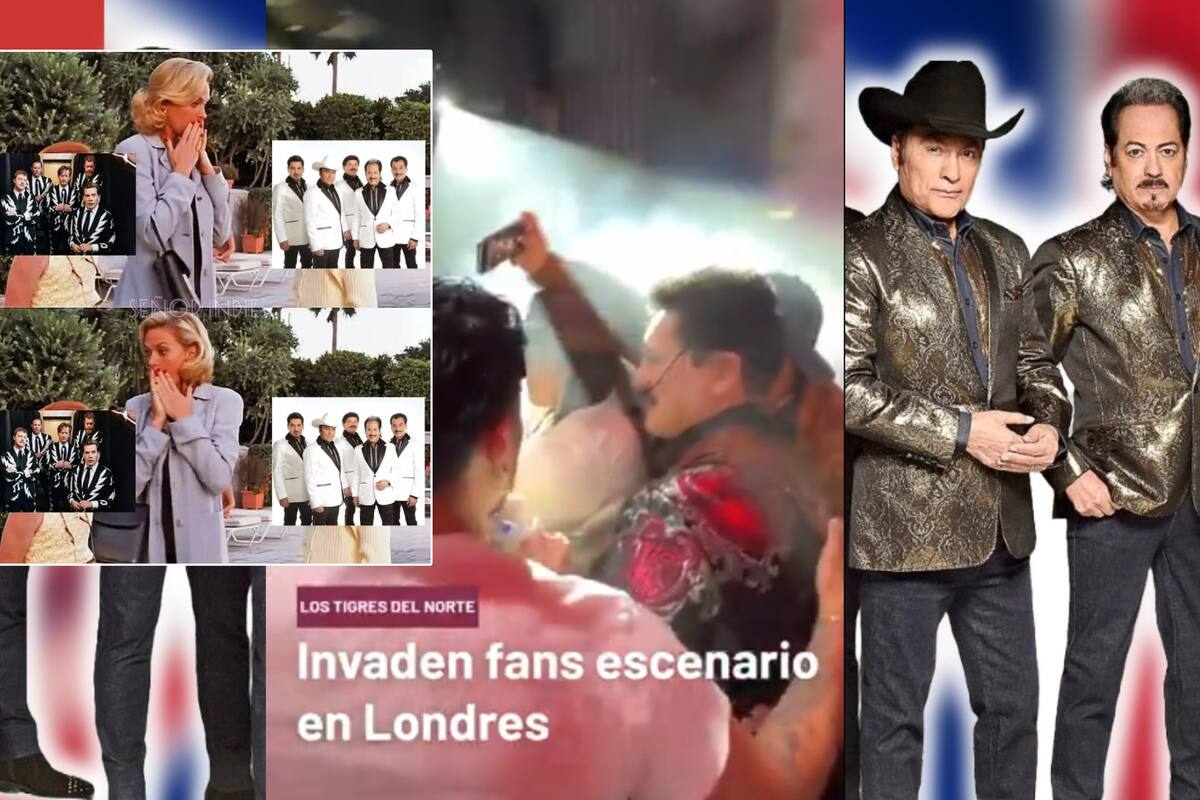 Los Tigres del Norte en Londres: Invaden fans escenario; The Hives empezó todo