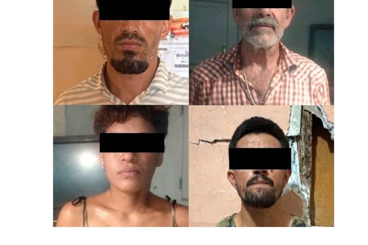 Cateo en colonia México, en SLRC, termina con cuatro detenidos por presunta venta de “crystal”
