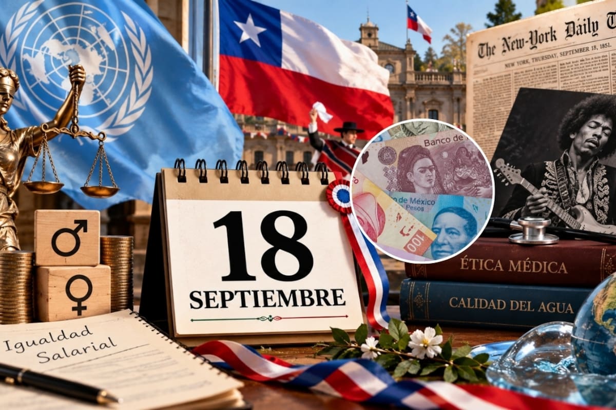 Qué se celebra el 18 de septiembre: igualdad salarial, fiestas patrias de Chile y hechos que marcaron esta fecha