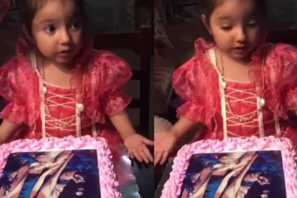 “Pobrecito Michael”: Niña no quiere cortar su pastel de cumpleaños porque estaba Michael Jackson en él