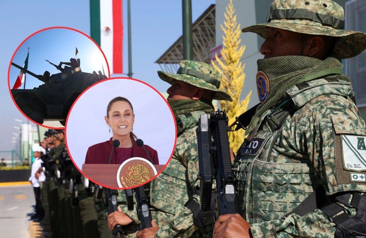 La doctora Claudia Sheinbaum Pardo, presidenta Constitucional de los Estados Unidos Mexicanos en Día del Ejército Mexicano. Oriental, Puebla. | Foto: Presidencia