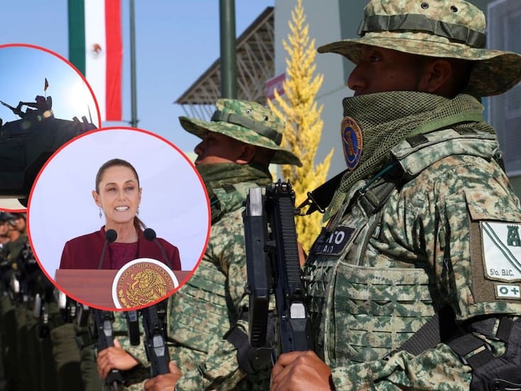 Sheinbaum afirma en el Día del Ejército que las Fuerzas Armadas son “garantía” de soberanía ante presiones externas y destaca su papel en seguridad, obras y desastres