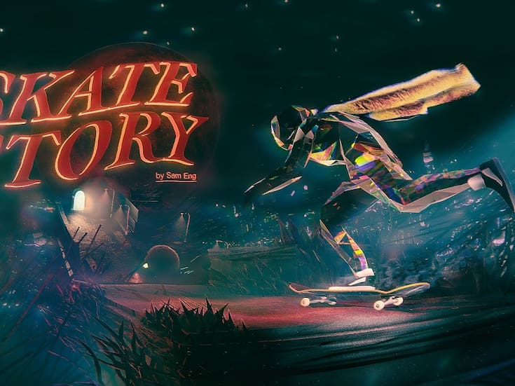 FRONTERA/GAMER Skate Story, hasta la luna sobre una patineta