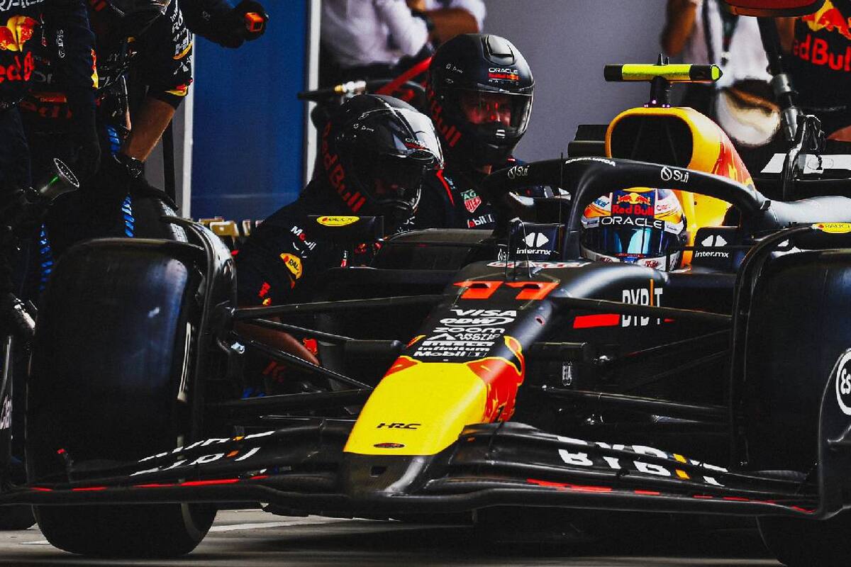 "Checo" Pérez arrancará desde la cuarta posición en el GP de Azerbaiyán