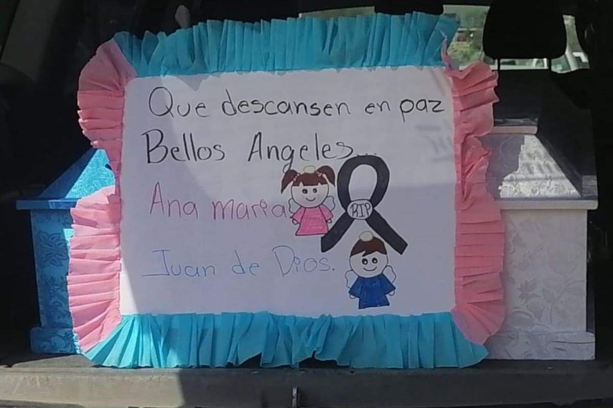 Sepultan a menores asesinados en el Aguaje de la Tuna en enero