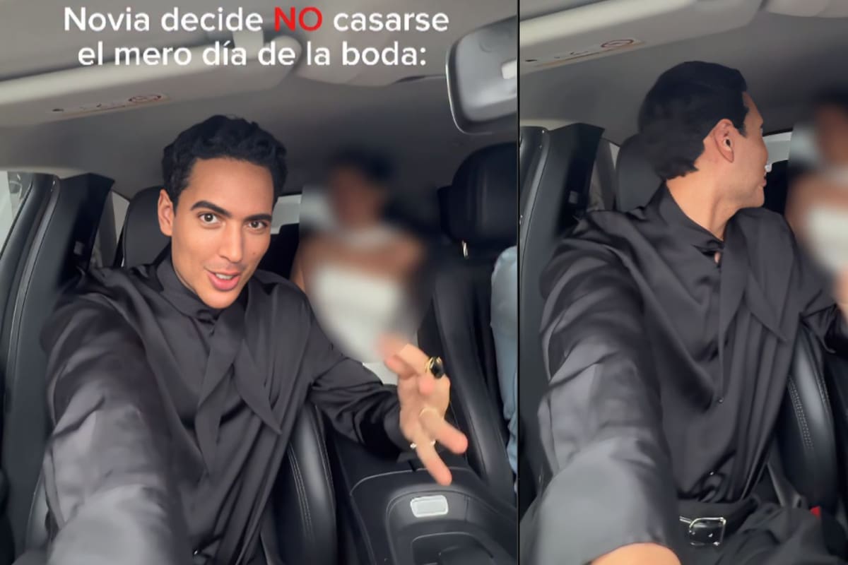 Un Tal Fredo capta el momento exacto en el que una novia se arrepiente a minutos de su boda: así fue el momento