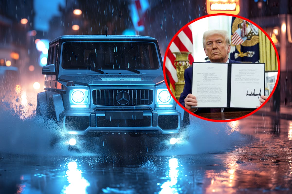 Mercedes-Benz desafía a Donald Trump y se alía con China para fabricar autos inteligentes