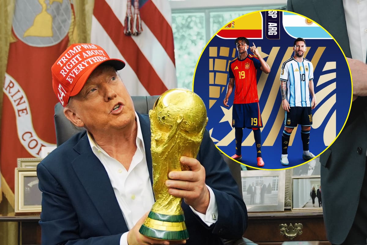 Donald Trump asistirá a la Final del Mundial 2026 y entregará la Copa del Mundo junto a Gianni Infantino
