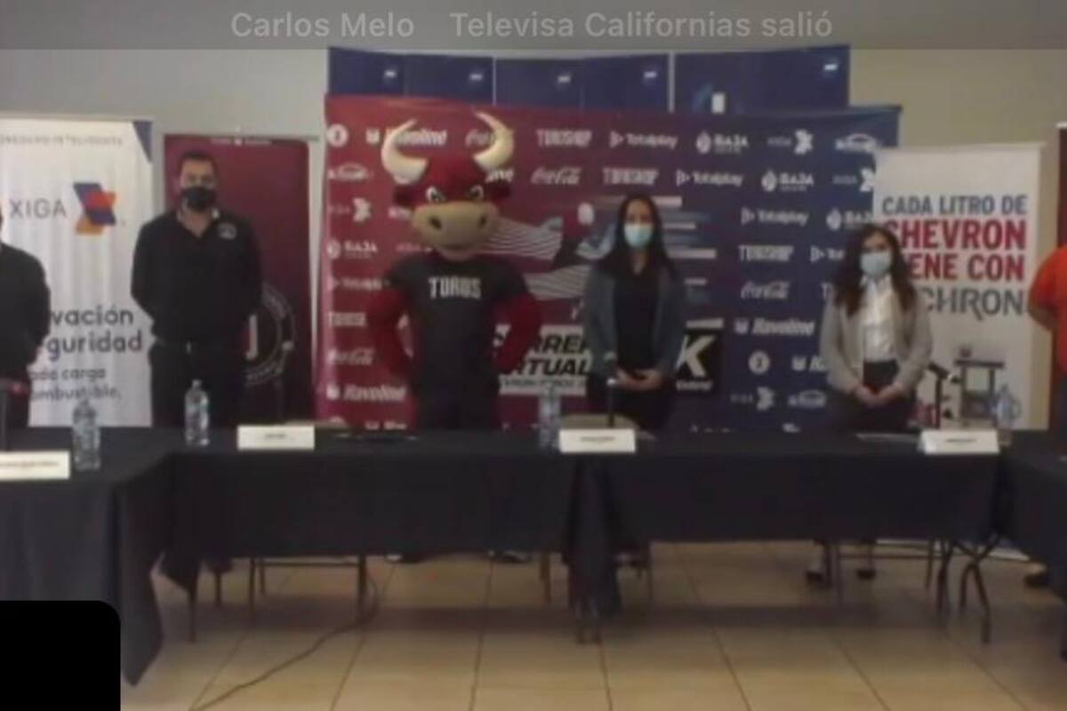 Anuncia Toros de Tijuana carrera virtual