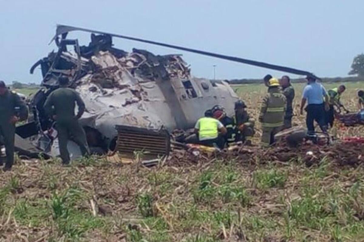 Caro Quintero: Semar pide evitar especulaciones sobre caída de helicóptero en Sinaloa