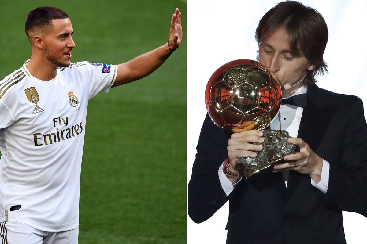 Lo que Hazard intentó quitarle al balón de oro apenas llegó