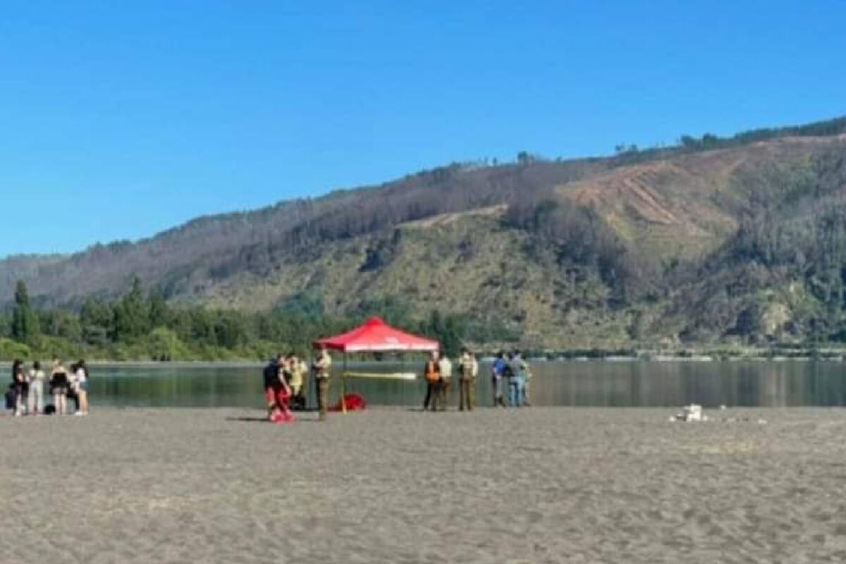 Hombre muere ahogado tratando de salvar a su hija, quien había sido arrastrada por la corriente del río Bío Bío, en Chile