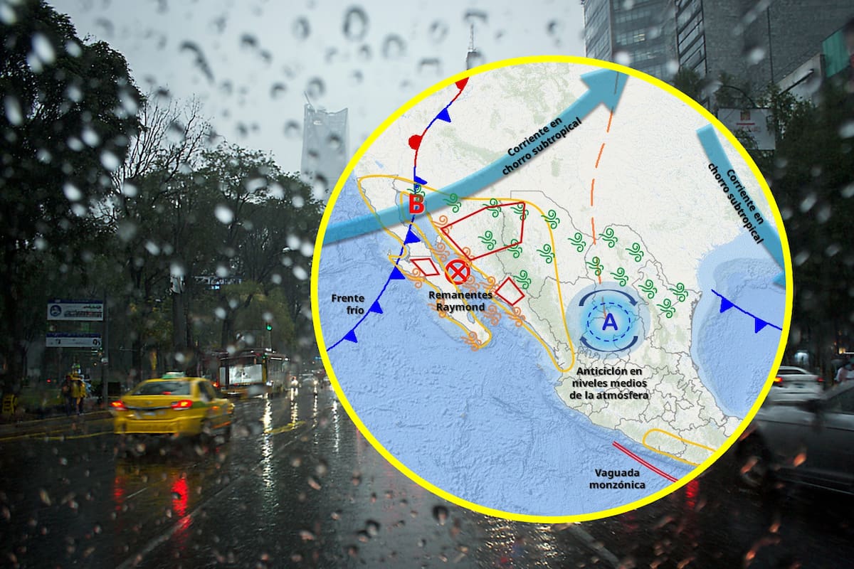 Para el lunes y martes, se espera una disminución en las lluvias intensas, aunque persistirán en regiones como Sonora, Chiapas, Chihuahua y Oaxaca.
