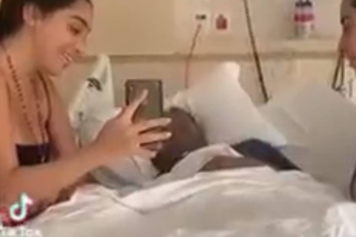 Pelé y sus emotivas videollamadas con su familia desde el hospital