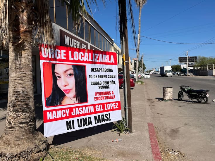 Fiscalía mantiene coordinación con la familia de Nancy Gil López para dar con su paradero