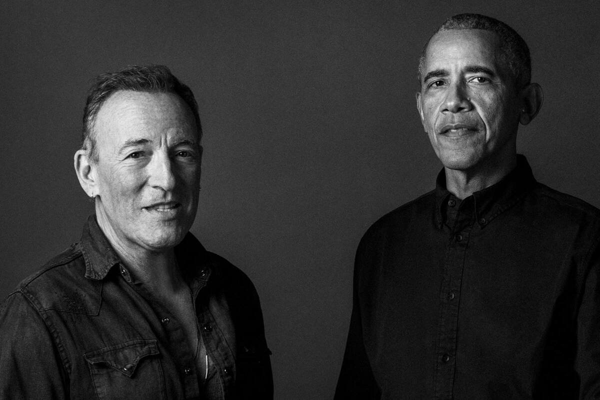 Obama y Springsteen publican su libro ‘Renegades’ en octubre