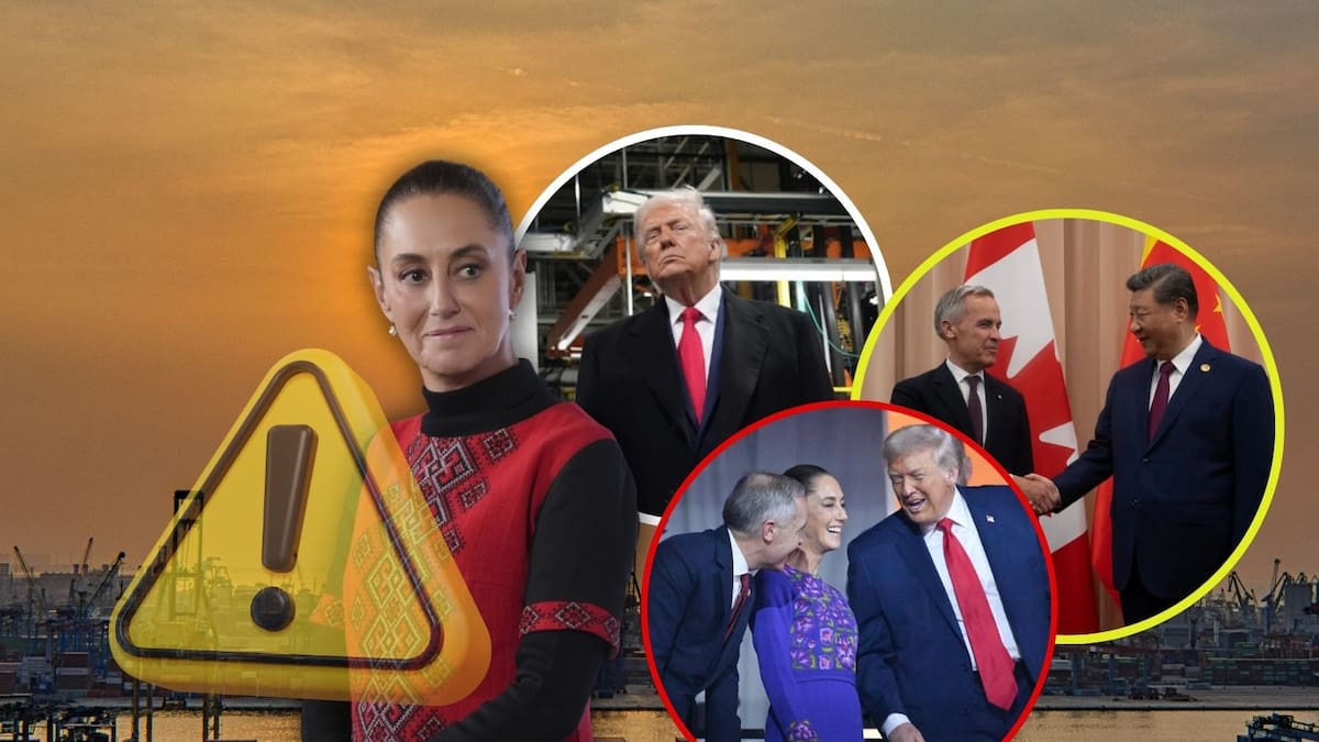 Mientras Sheinbaum le sigue apostando al T-MEC para enfrentarse a China, Canadá ya entrelazó relación con el gobierno chino al llamarlo “socio estratégico” y Trump tachó el tratado de “irrelevante”