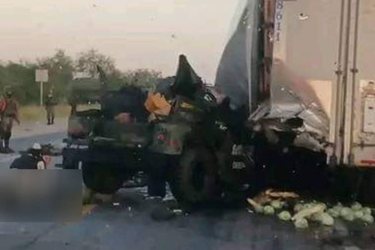 Mueren al menos seis militares tras un accidente carretero en Tamaulipas: hay cinco lesionados