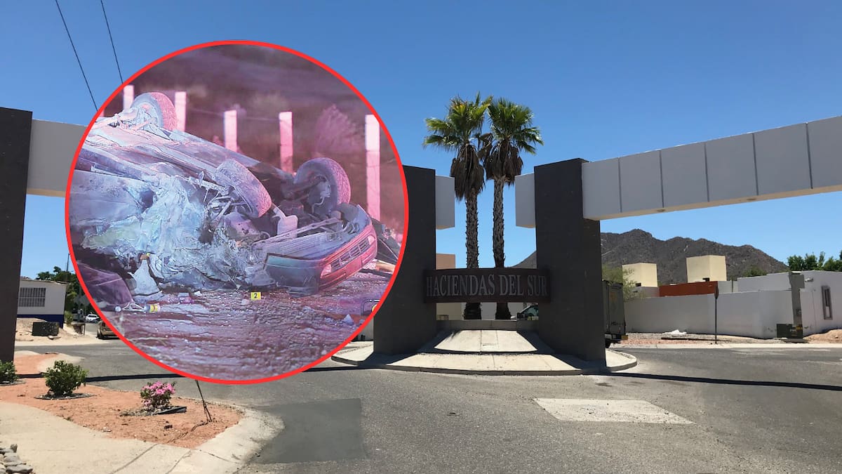 Tragedia y miedo en Hacienda del Sur de Hermosillo: vecinos consideran que el ingreso a la colonia es peligroso