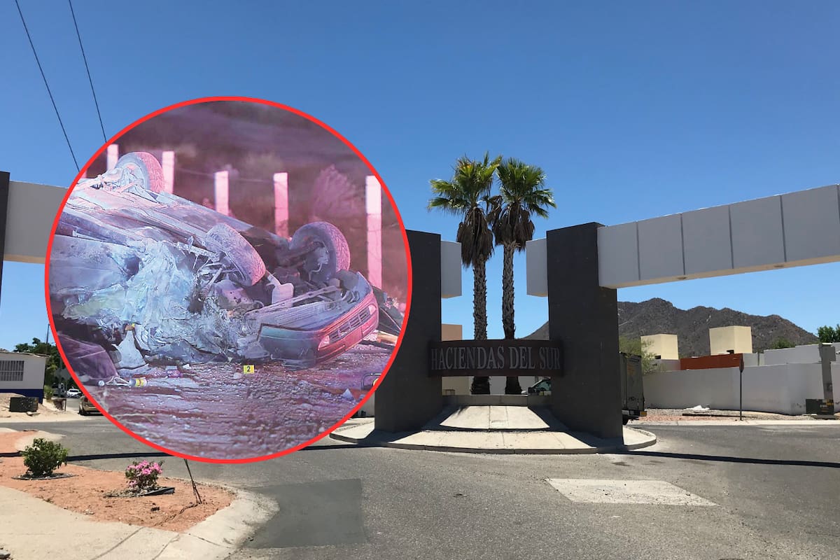 Tragedia y miedo en Hacienda del Sur de Hermosillo: vecinos consideran que el ingreso a la colonia es peligroso