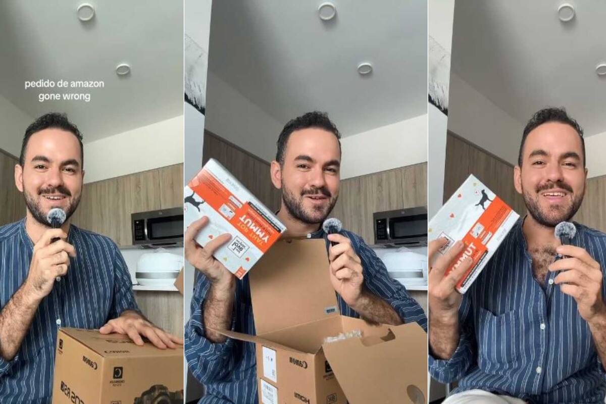 Hombre recibe comida para perro en lugar de cámara de 60 mil pesos que pidió por Amazon