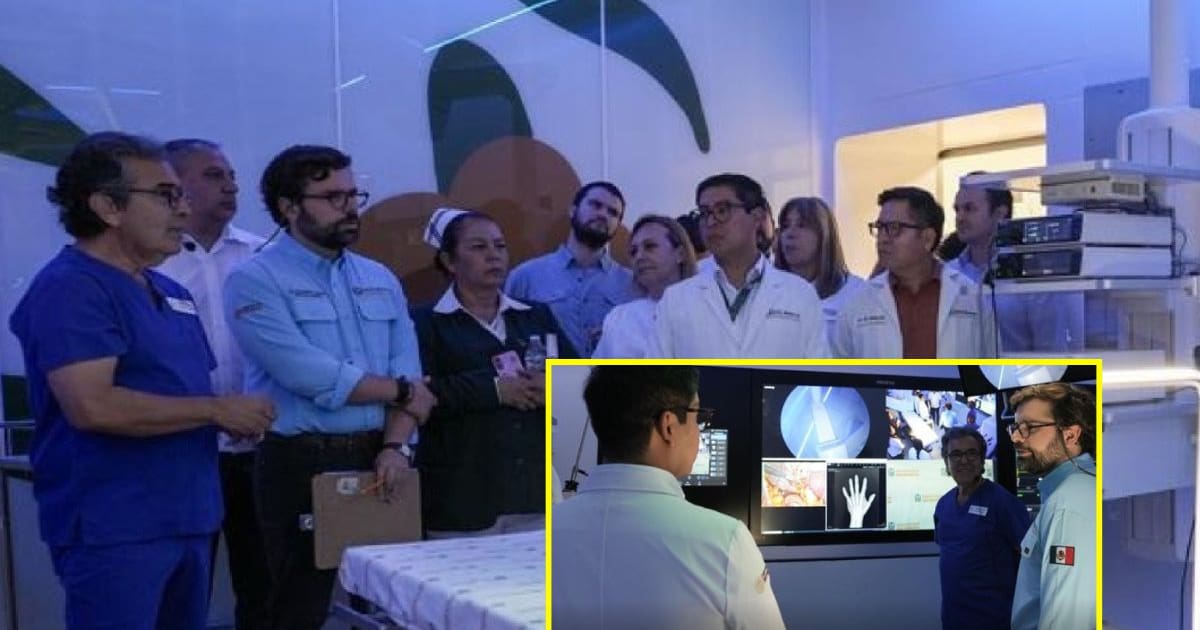 IMSS-Bienestar inaugura el primer quirófano inteligente del país; permitirá cirugías con apoyo robótico y atención a distancia