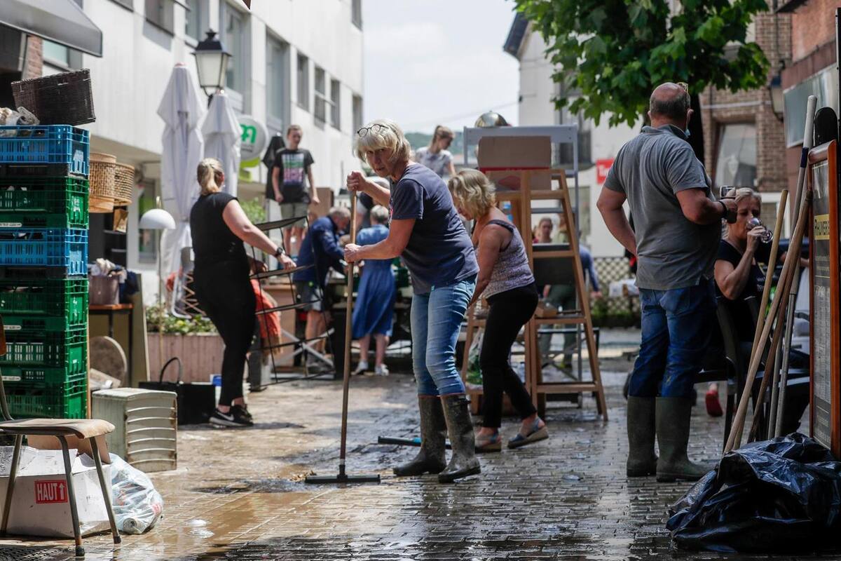 Suben a 31 fallecidos y a 163 desaparecidos en las inundaciones en Bélgica