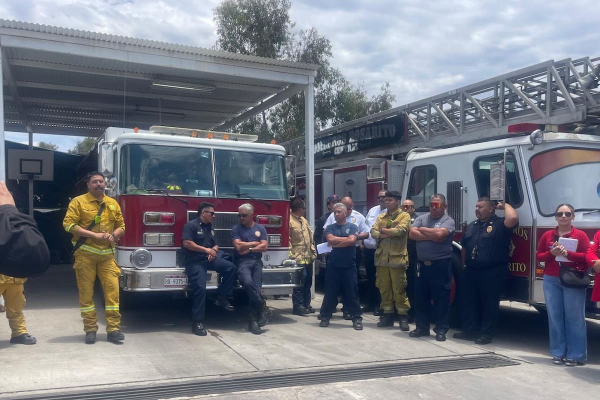 Bomberos alertan riesgo para Rosarito: no podrían rescatar personas en edificios de más de cinco pisos