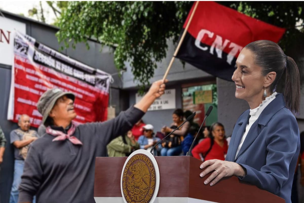 Sheinbaum reitera que diálogo con la CNTE está abierto y revela que el 8 de mayo no llegaron a cita con ella