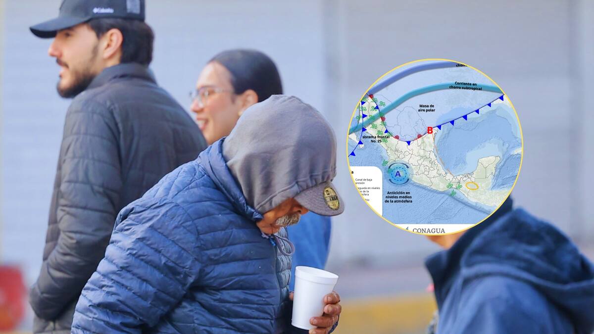 Frente frío en México. Foto: Especial (Archivo GH y Conagua)
