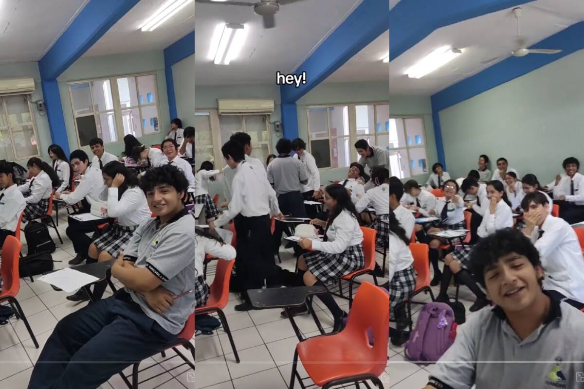 Profesor les hace PESADA broma a sus alumnos: “pueden hacer el examen en parejas”, pero fue mentira