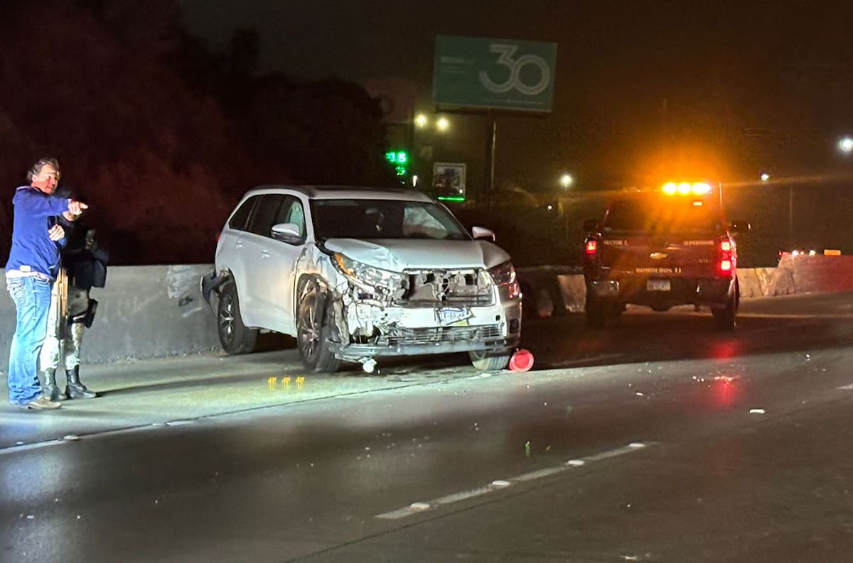 Dos automóviles particulares estuvieron involucrados en el accidente.