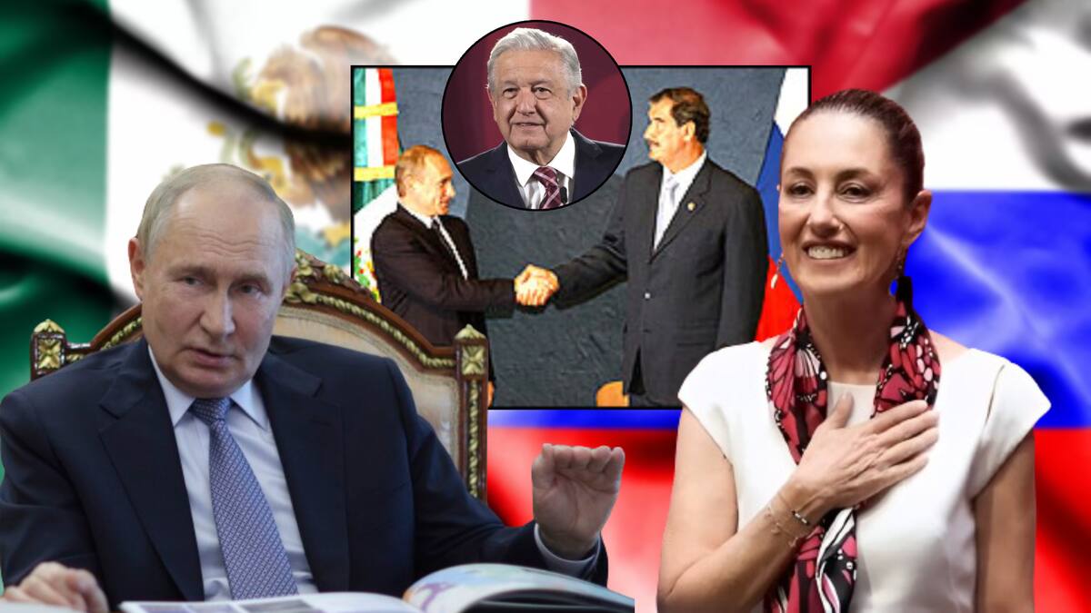 La relación de Vladimir Putin con México es cordial; Sheinbaum no ha sido la primera en invitarlo.