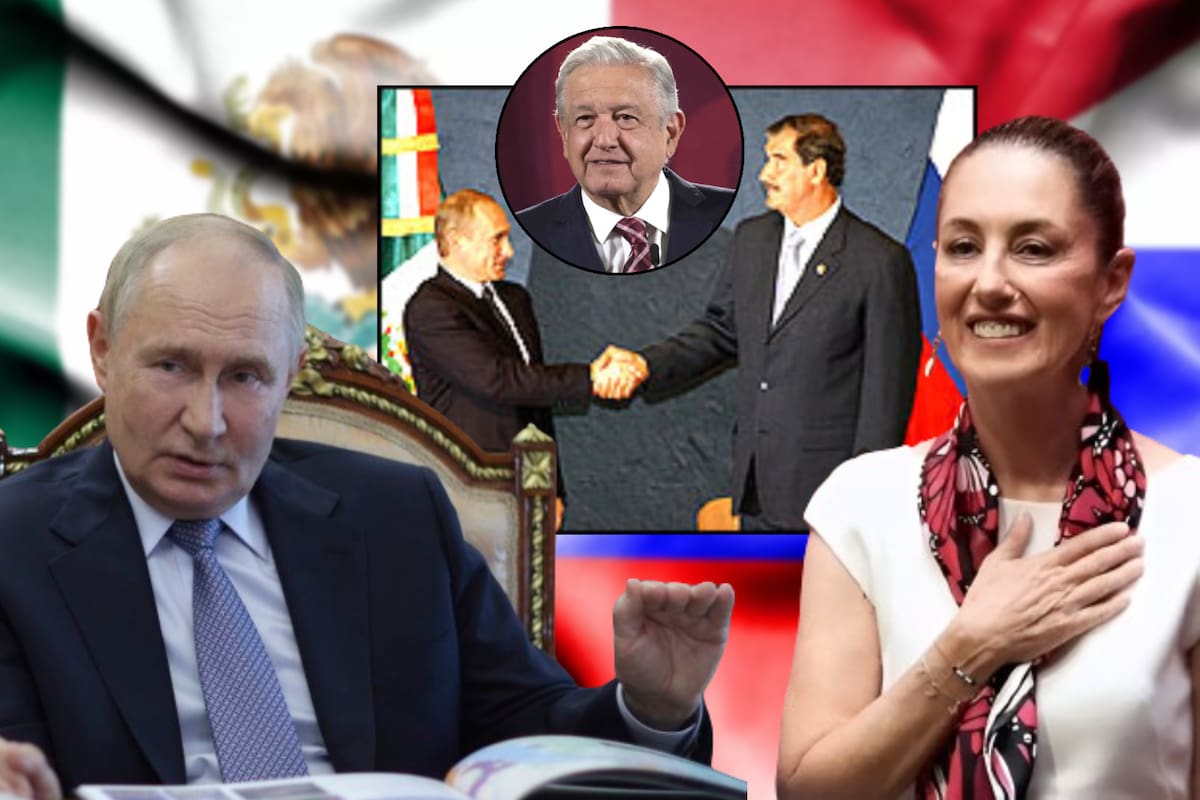 ¿Vladimir Putin en México? Este es su pasado con AMLO y el País previo a invitación de Sheinbaum a toma de protesta