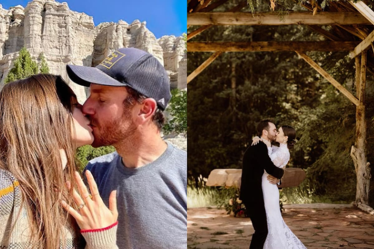 ¡Fue mágico! Lily Collins comparte fotos de su boda