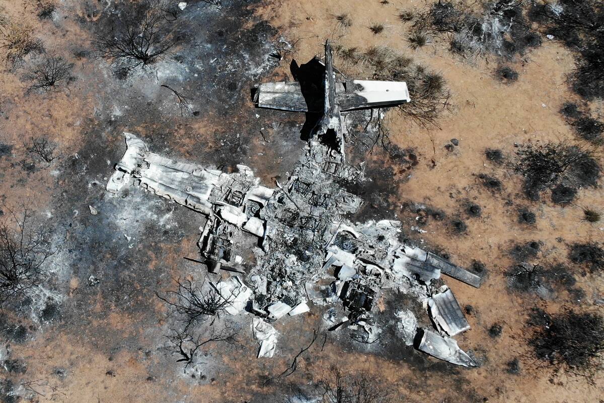 FOTOS: Así quedó la avioneta que se accidentó en Hermosillo y dejó 6 fallecidos