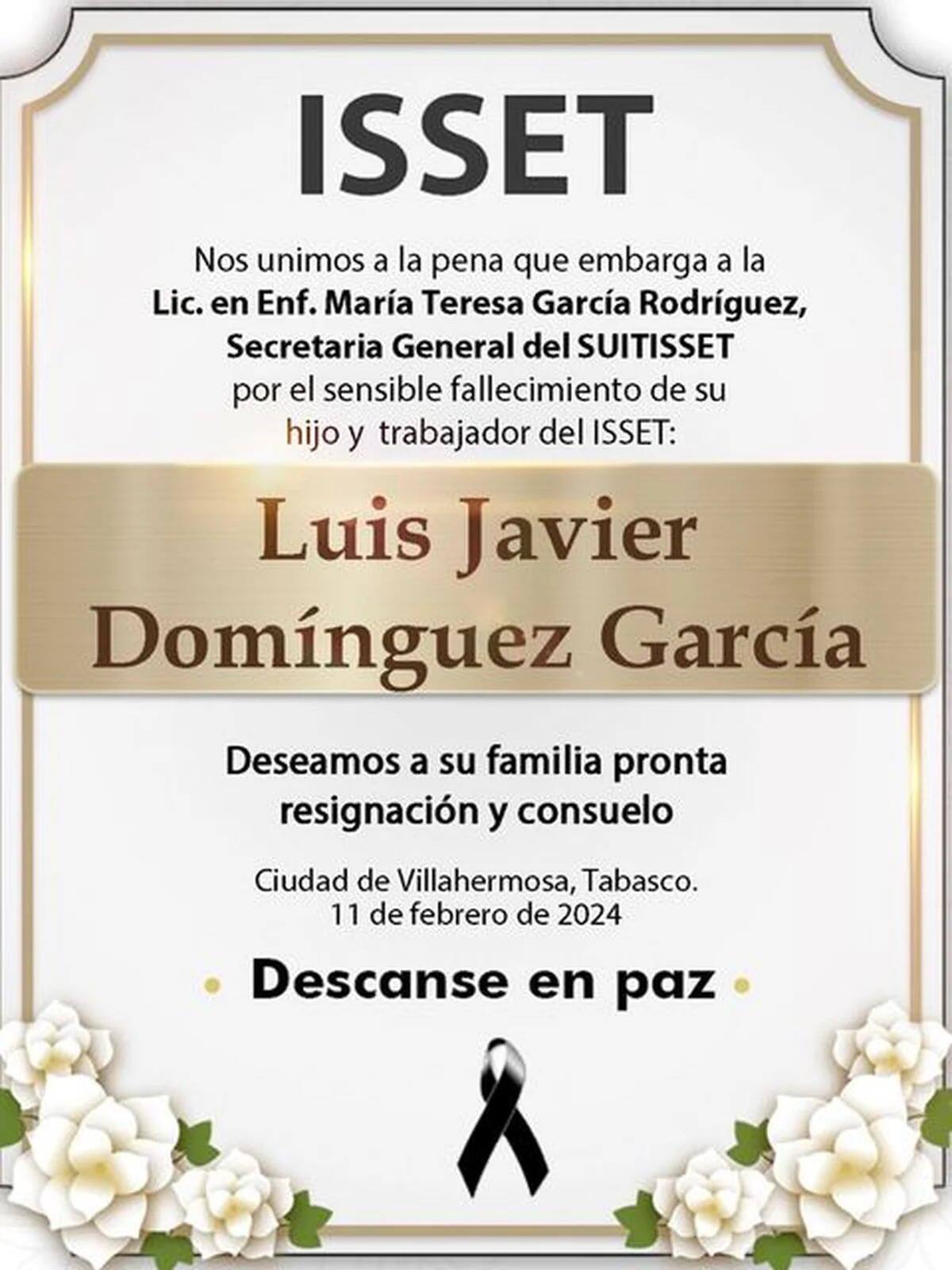 Una víctima de disparos en el antro de Tabasco fue identificada como trabajador del ISSET e hijo de la lideresa del Sindicato Único Independiente de los Trabajadores del Instituto de Seguridad Social del Estado de Tabasco (Suitisset).