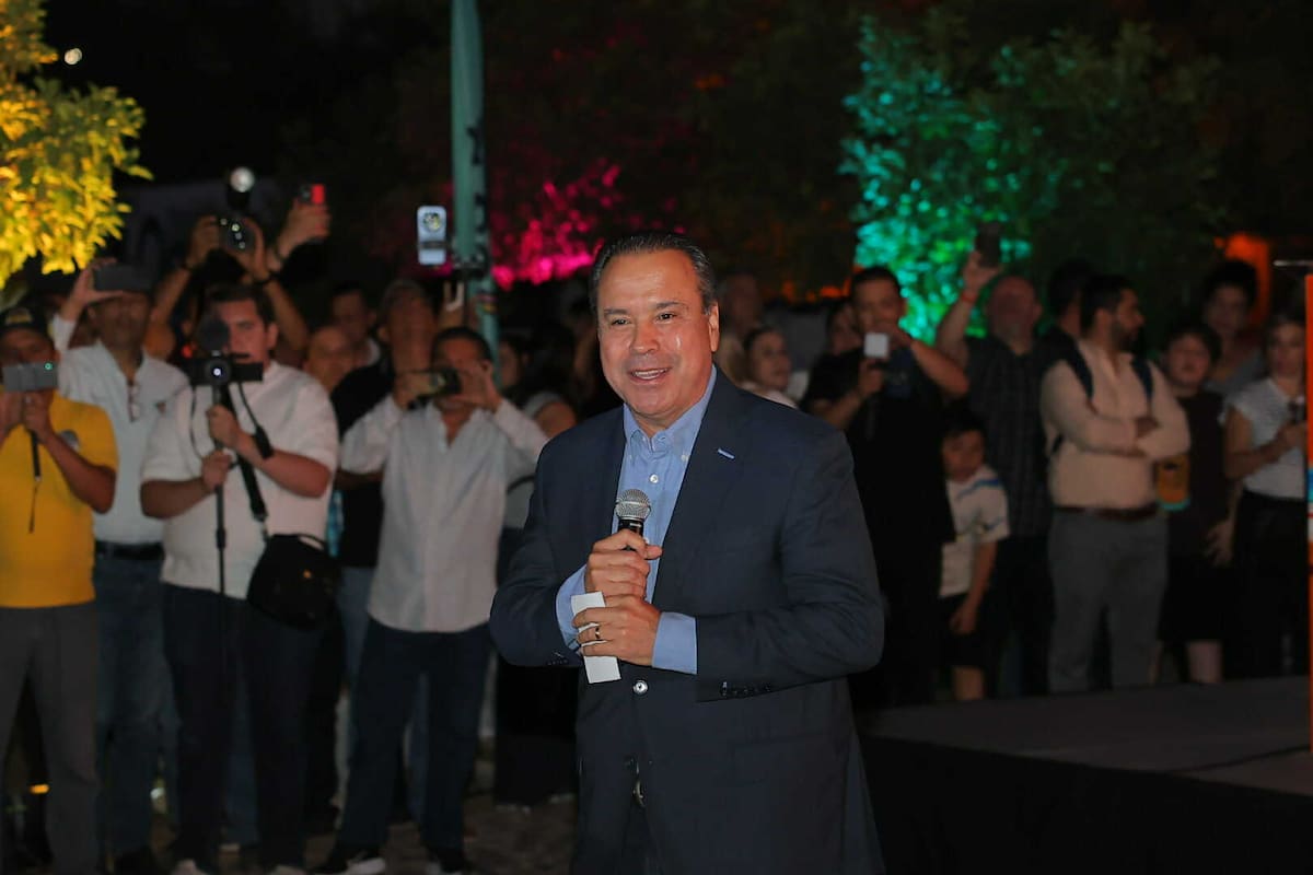 El alcalde Antonio Astiazarán dijo que se vive un entusiasmo por la celebración de los 325 años de la fundación de Hermosillo. FOTO: JULIO CLARK