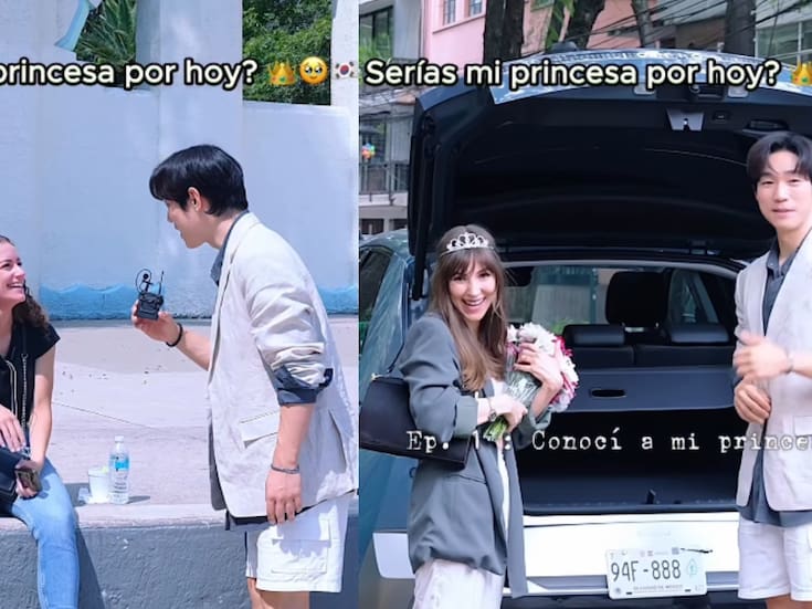 “Les da su momento de K-drama”: joven coreano pregunta a mujeres si quieren ser su princesa por un día y se vuelve viral