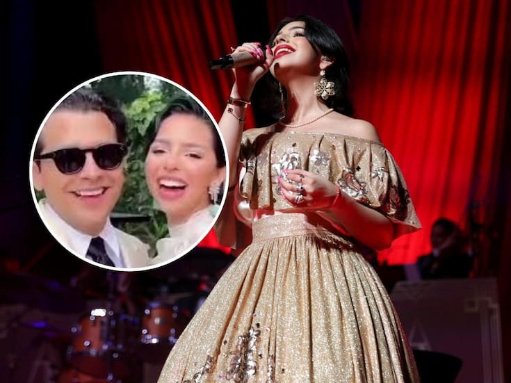 Ángela Aguilar se burla de sí misma y grita: “AMAAR” durante concierto