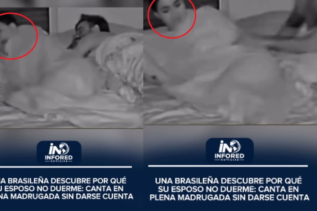 “No sabe si ponerse a bailar o despertarla”: hombre descubre que su esposa canta mientras duerme de una forma asombrosa