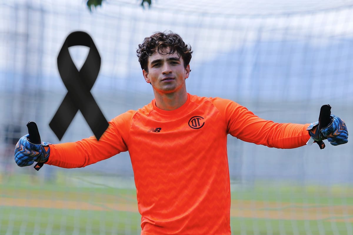 Fallece portero de 22 años, Pablo Jurado, canterano del Toluca