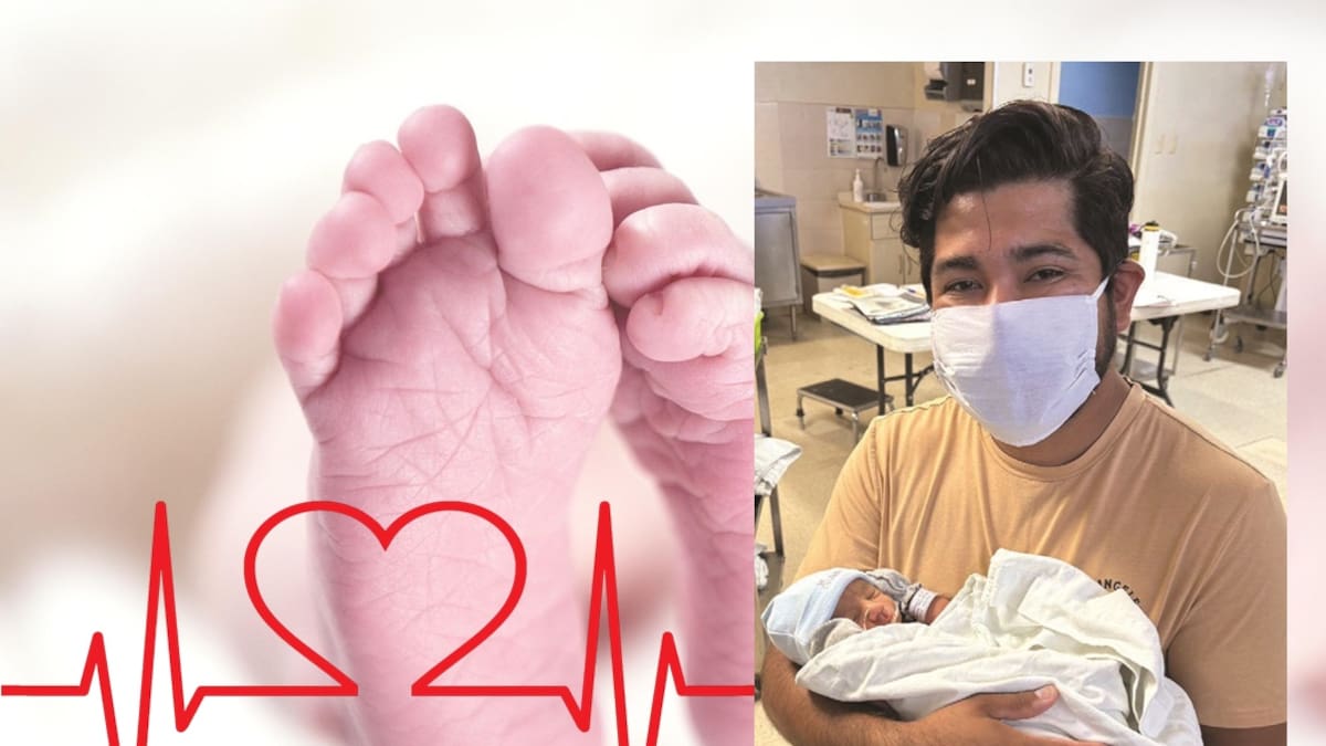 Mientras su bebé lucha por su vida tras ser diagnosticado con cardiopatía congénita, padres de Nogales piden ayuda para tratarlo en Hermosillo