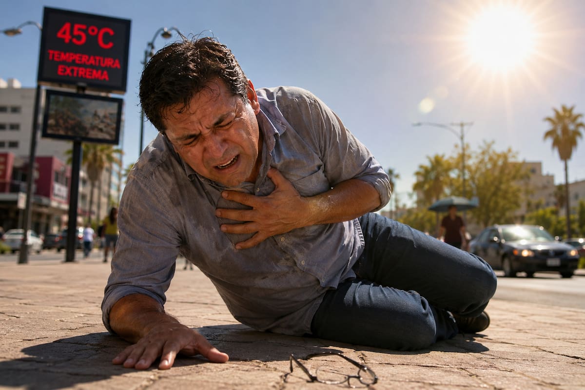 El calor extremo del verano aumenta el riesgo de retención de líquidos y golpes de calor en personas con enfermedades cardíacas