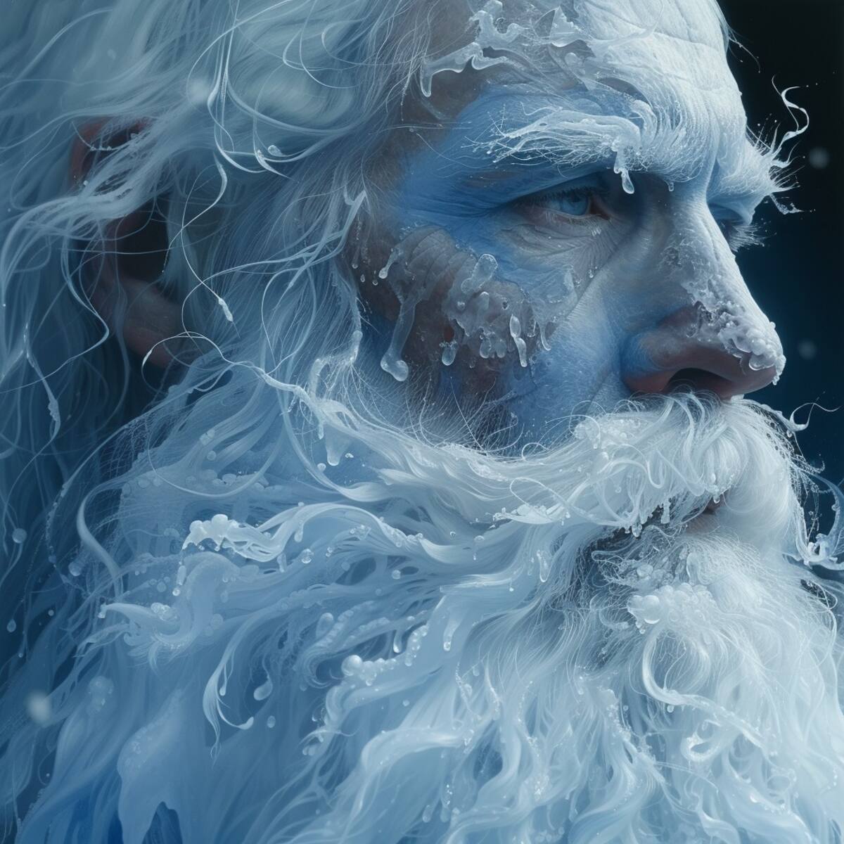 Así se vería el Rey Helado si fuera una persona real: Midjourney crea una imagen impresionante a partir de una descripción textual del personaje de Hora de Aventura.