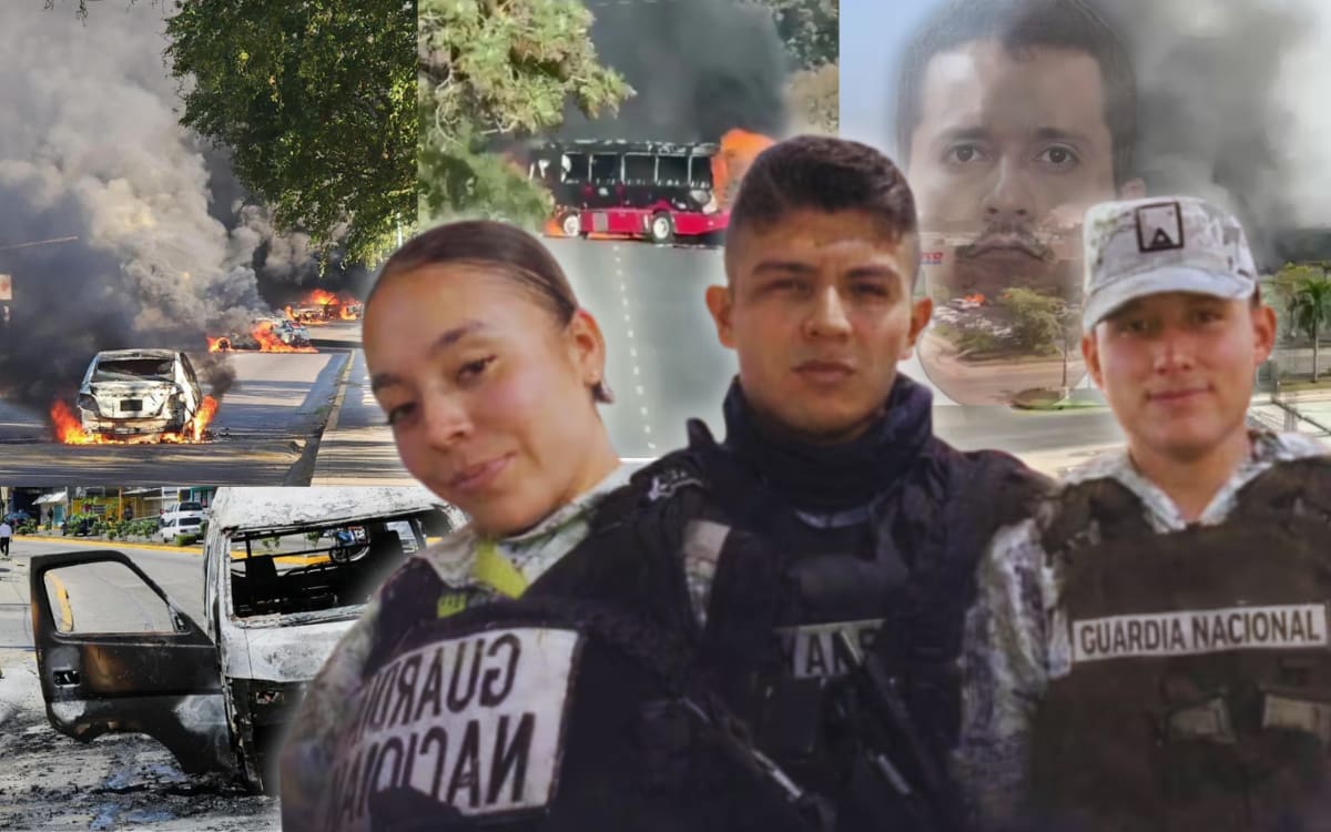 Operativo contra “El Mencho” deja 25 elementos de la Guardia Nacional muertos; comienzan a identificar a las víctimas. Foto: Reuters, DEA, Abraham Mendieta, capturas de pantalla