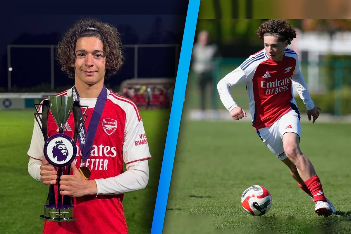 El Arsenal debuta a futbolista de 13 años en la UEFA Youth League…. ¡y es panameño!