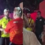 VIDEO: Aficionado de Países Bajos golpeó a un mexicano por rociarlo con espuma en Monterrey